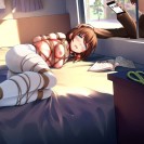 Яркий и свежий хентайчик