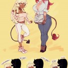 Яркие аниме потрахушки