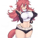 Пёстрый, развратный хентай!