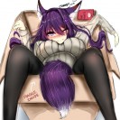 Пёстрый, развратный хентай!