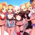 Пёстрый, развратный хентай!