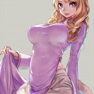 Пёстрый, развратный хентай!