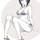 Пёстрый, развратный хентай!