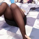 Пёстрый, развратный хентай!