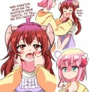 Яркие и хентайные девочки #2