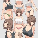 Апрельский хентай - арт. Рисованные и яркие девочки