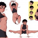 Апрельский хентай - арт. Рисованные и яркие девочки