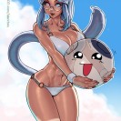 Анимешные красотки с пышной грудью и аппетитными попками