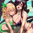 Анимешные красотки с пышной грудью и аппетитными попками