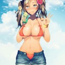 Анимешные красотки с пышной грудью и аппетитными попками