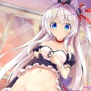 Пестрые голые хентайные девушки