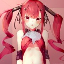 Пестрые голые хентайные девушки