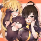 Огненный хентай!